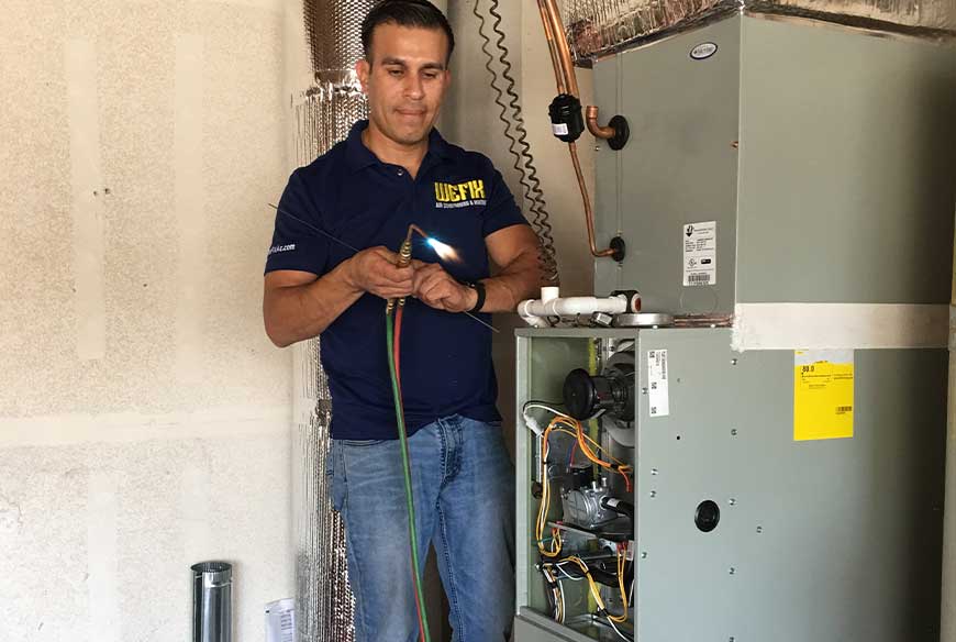 Heating and air emergency service near me